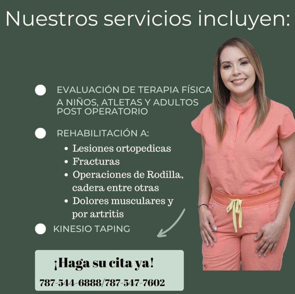 Servicios de Centro de Terapia Física y Atlética Nueva Vida
