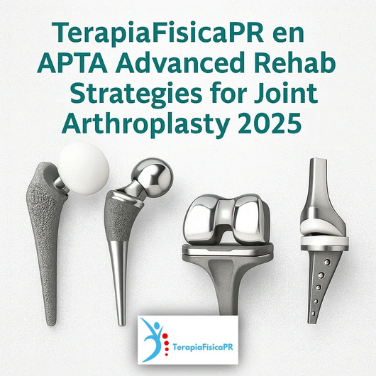 TerapiaFisicaPR en APTA 2025 Reemplazos Articulares
