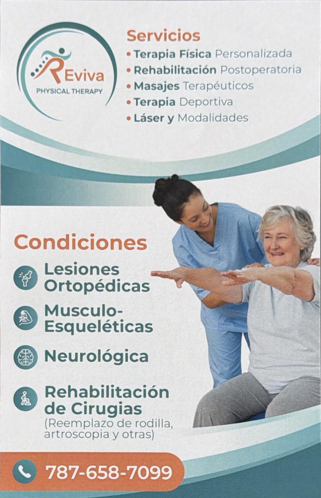 Servicios - Reviva Physical Therapy