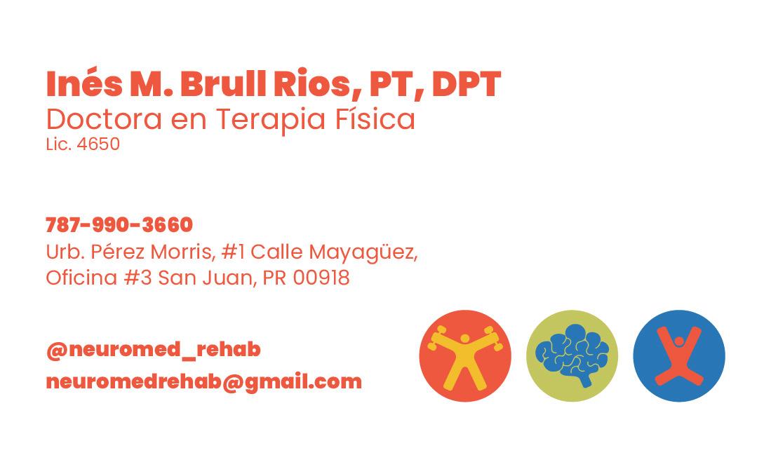 Dra. Inés Brull Ríos, PT, DPT